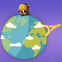 Around the World in 2 Seconds